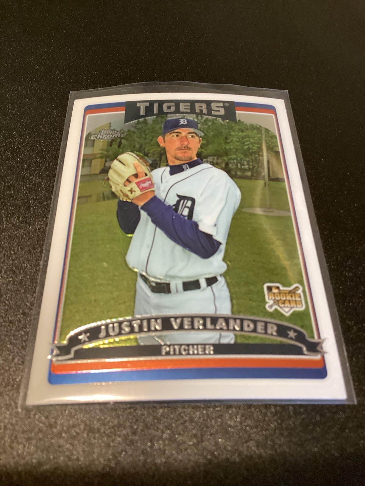 2006 Topps Chrome Justin Verlander #309 (RC)