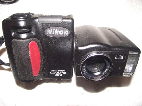 LOT OF 5 COMPACT DIGITAL CAMERAS, NIKON COOLPIX 980, S200 OLYMPUS C-2000, KODAK - Picture 2 of 6