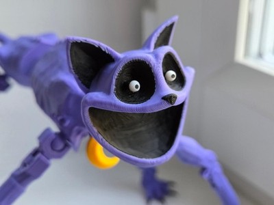 Large Cat Nap Toy - Poppy Play time Inspired 3D Printed -