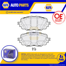 Set pastiglie freno adatte a FIAT 124 SPIDER 348 1.4 anteriori 2016 su 55253268 qualità NAPA