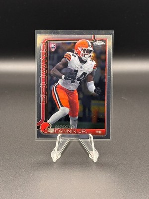 Harold Fannin Jr. - 2025 Topps Chrome Rookie - Cleveland Browns