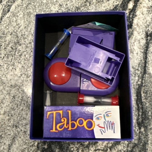 Taboo Board Game 10th Anniversary - The Game Of Unspeakable Fun - Complete 2000 - Picture 3 of 4