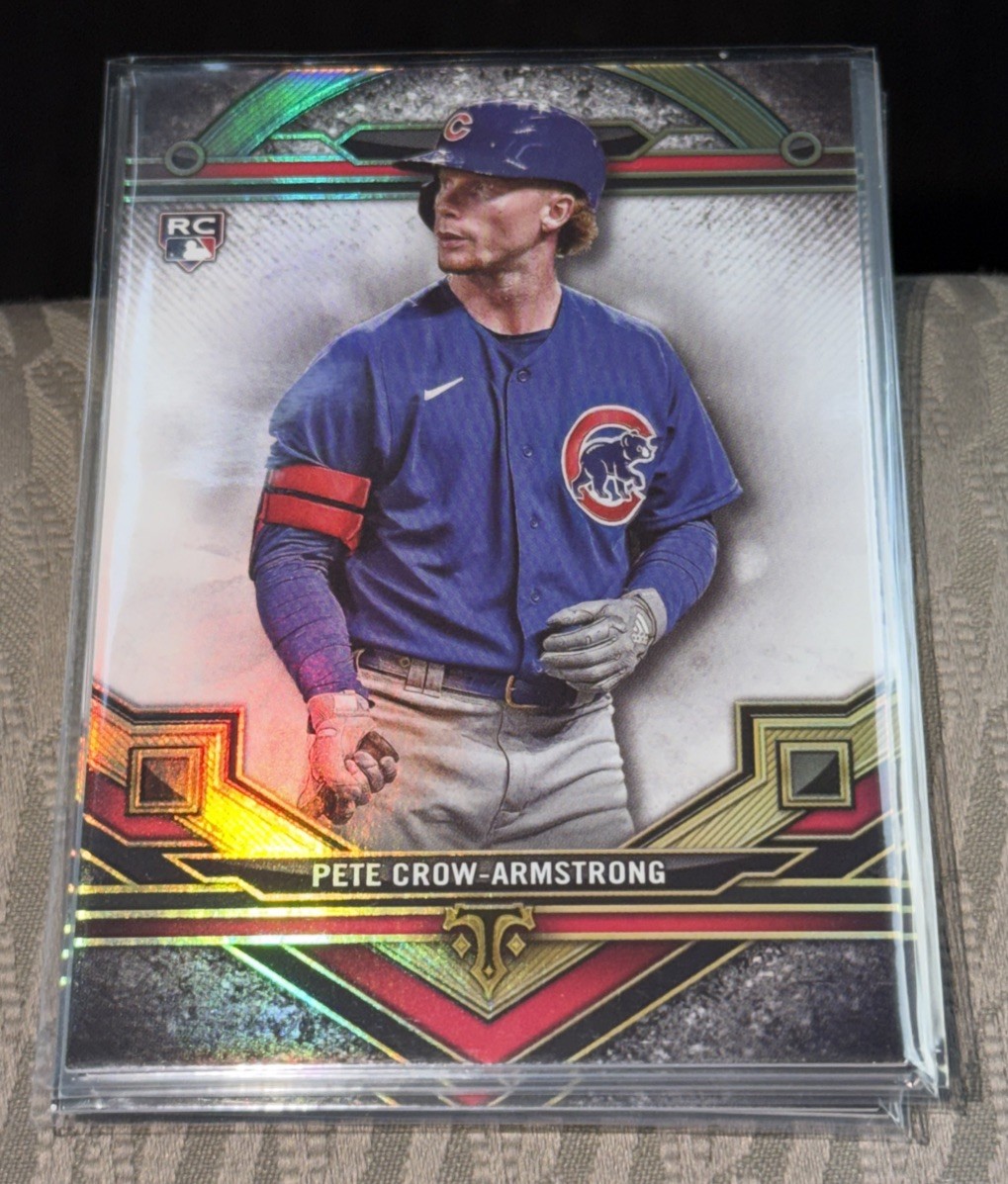 2024 Topps Triple Threads Pete Crow-Armstrong #154 (RC) Chicago Cubs NL MVP