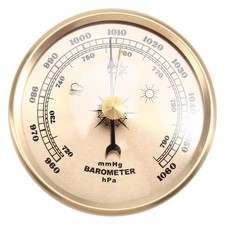Eurowagens 70mm Atmosph&auml;rischer Hausbarometer Aneroid Wettervorhersage