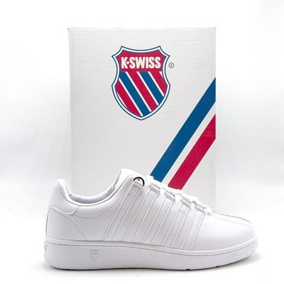 NEW* MEN K-Swiss CLASSIC VN WHITE / WHITE (07321-101-M) 👍 | eBay