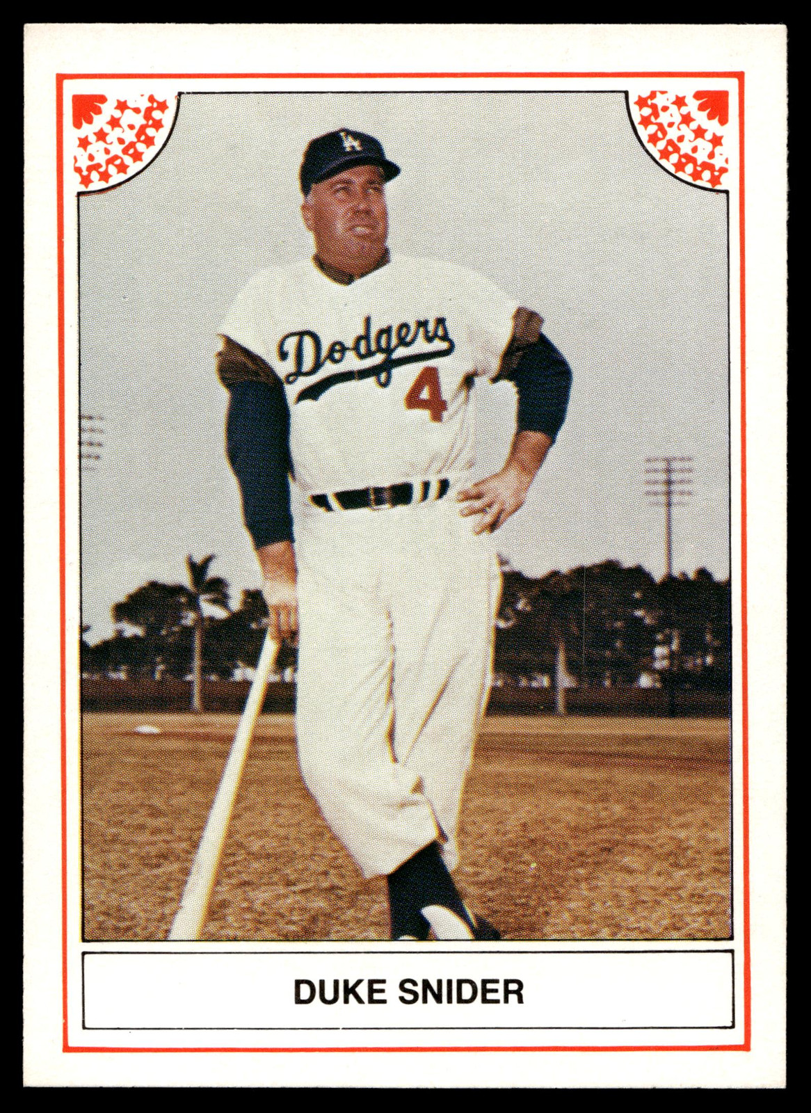 1987 #10b Duke Snider NM HOF