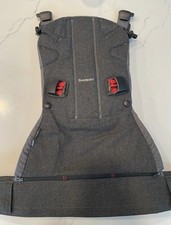 Baby Bjorn Baby Carrier One, Black, For Newborn 8-33lbs