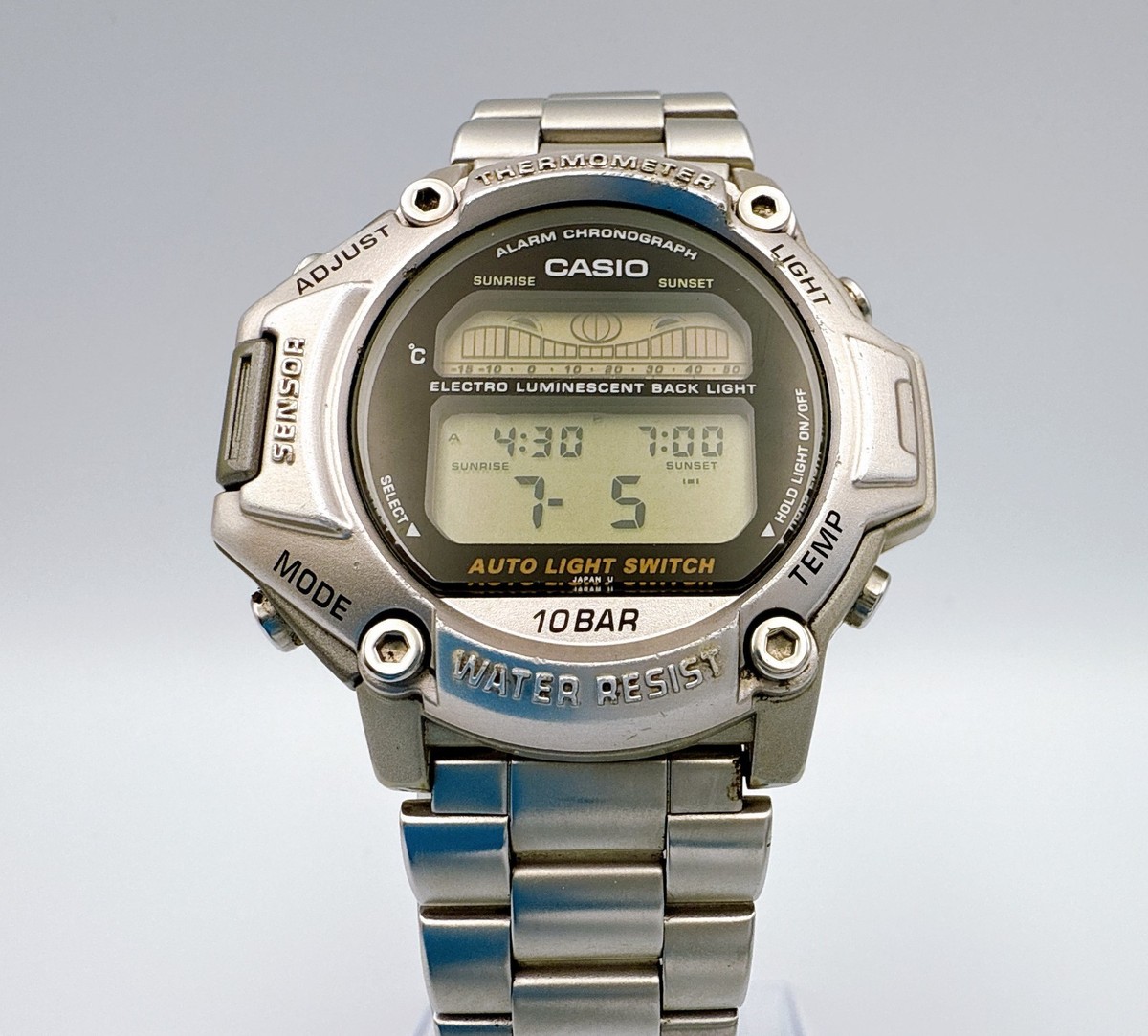 CASIO PROTREK PRO TREK PRT-110 Men Quartz Watch Vintage