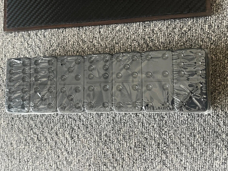 Super Rare Ralph Lauren Bond Domino Set Black Carbon Fiber New Game - Image 3 of 4