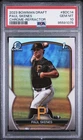 PSA 10 PAUL SKENES 1st 2023 Bowman Chrome Draft REFRACTOR PIRATES RC GEM MINT