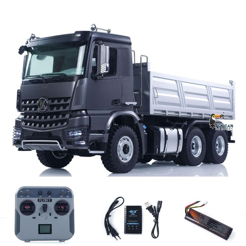 2.4G RC Electric Lifting Dumper Truck 5702 1:14 6WD Tipper Vehicle Sounds Lights - Picture 8 of 24