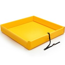Folding Duck Pond 4  x 4  Portable Spill Containment Berm Wall Containment Be...