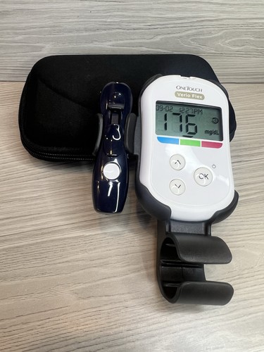 OneTouch Verio Flex Meter with Lancing Device & Soft Case