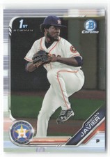 2019 Bowman Baseball Cristian Javier Chrome #BCP-32 1st Prospect