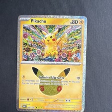 Pikachu 040/128 Pokémon 30th Anniversary Pikachu Sub Set (18/30) NM — ITALIANO