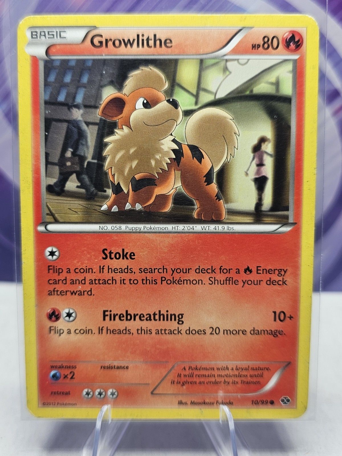 NM Growlithe 10/99 Next Destinies Regular