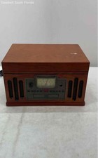 Crosley CR704C-PA Wood Finish Home Audio Turntable Record Player Not Tested
