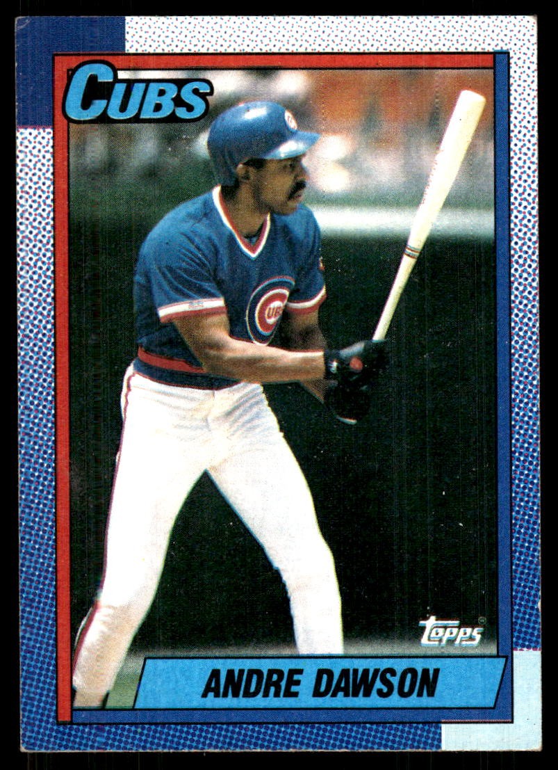 Andre Dawson 1990 Topps #140 Cubs FREE SHIPPING StackedPacks