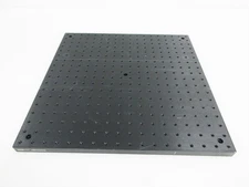 THORLABS MBH4545/M SOLID ALUMINUM OPTICAL BREADBOARD 450 mm x 450 mm x 19.05 mm