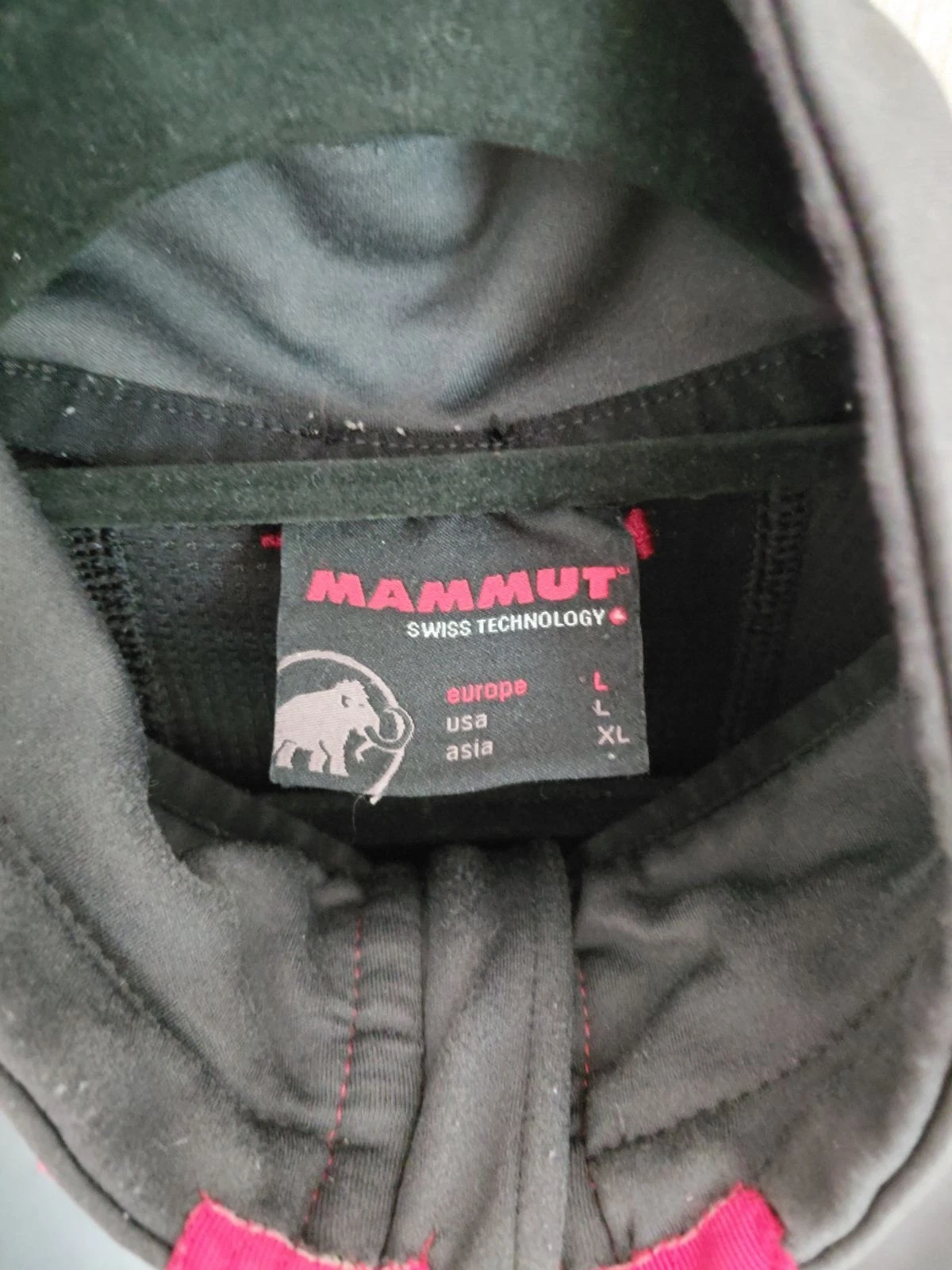 Men's Mammut Soft Shell Outdoor Jacket Size L image 2