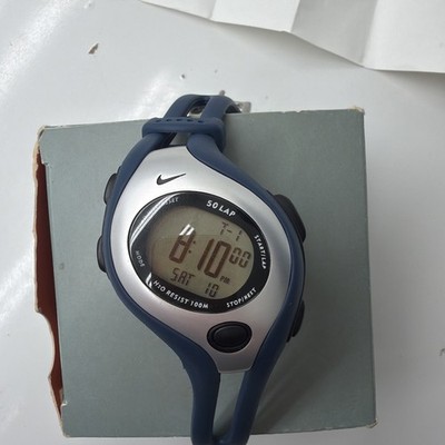 Nike Triax Speed 300 Alpha Digital Sport Watch - Blue - W