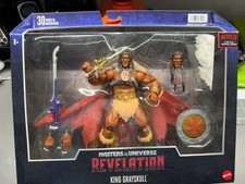Mattel Masters Of The Universe Revelation King Grayskull Figure Masterverse New