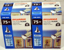 Sylvania Halogen Flood 75W PAR 30LN Capsylite Bulb Indoor/Outdoor