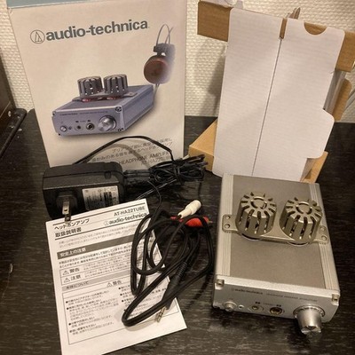 AUDIO TECHNICA AT-HA22TUBE VACUUM TUBE HEADPHONE AMPLIFIER GRAY