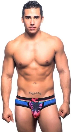 Andrew Christian California Sunset Palm Brief - 90741 -Med, Large & X-Large - Picture 2 of 24