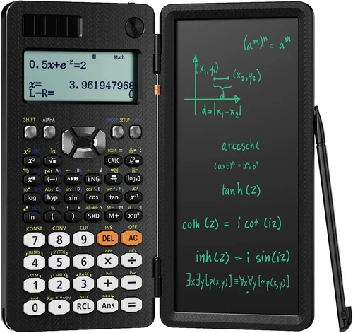 991ES Plus Graphic Scientific Calculator with LCD Writing Tablet & Solar Power.