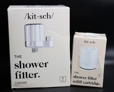 Kitsch The Shower Filter Filter Refill Cartridge, Chrome