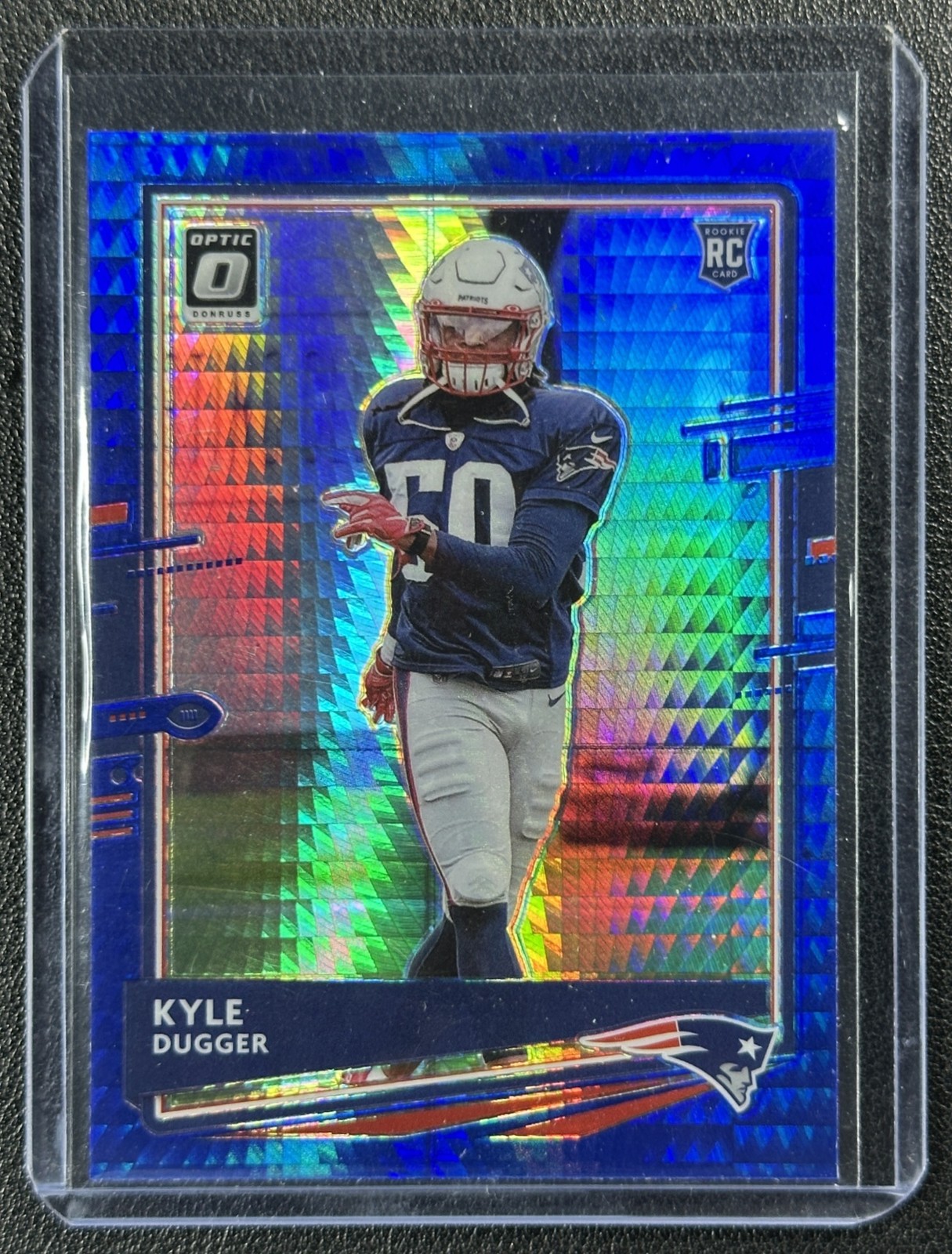 Kyle Dugger Panini Donruss Optic #140 Blue Hyper
