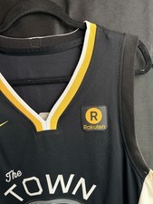 Maillot NBA Mitchell & Ness Rick Barry Warriors #24 Taille 52 Jaune - Neuf