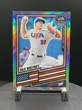 2026 Panini Stars & Stripes Prizm #36 Dax Whitney RARE Silver Holo Prizm