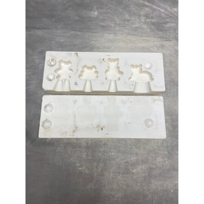 Vintage Gare Inc 1987 Ceramic Slip Casting Mold 1233 Mini Animals