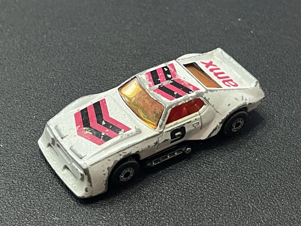 Vintage 1983 Matchbox AMX Pro-Stocker Silver Macau - Image 2 of 4