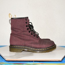 Dr Martens Vegan Castel Boot Canvas Women US 9 / UK 7