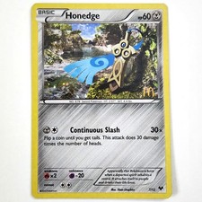 honedge mcdonald's pokemon card McDonald's Stamped Holo Foil 2014 | Honedge 7/12 | Black & White Pokemon  Card