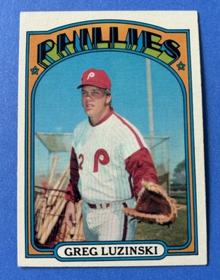 1972 Topps #112 Greg Luzinski NR-MINT Recent Find *Jsnicestuff*  Centered Pretty