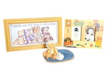 Cherished Teddies Picture Frames And Priscilla Figurine Enesco