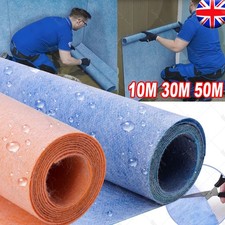 30M Waterproof Tanking Matting Membrane Under Tile For Wet Room Shower Bathroom
