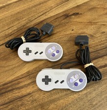2x SNES Super Nintendo Original Controllers A...