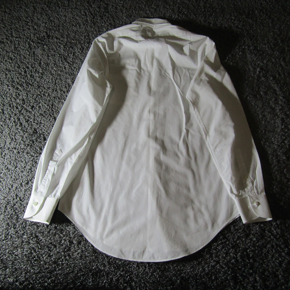 Sid Mashburn Shirt Mens 15.5 35 Slim Fit Spread Collar Dress Formal Casual READ - Image 3 of 4