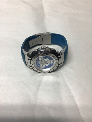 Tissot T-Race T472 Chronograph Blue Dial Men's Watch 45mm Quartz