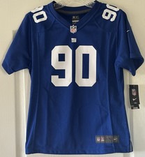 Nike NFL New York Giants Jason Pierre-Paul #90 Youth XL Blue NWT Jersey.