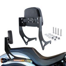 1 PC Passenger Backrest Black Fit For Harley Softail Street Bob (FXBB) 2018-2020