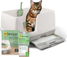 Purina Tidy Cats Litter System, Non-Clumping, Breeze XL All-in-One Odor Control