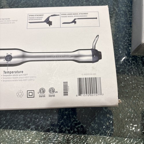 Aquage By Babyliss PRO 3 in 1 Convertible Curling Iron NEW - Picture 8 of 10