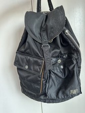 Yoshida & Co Vintage Porter Tanker Rucksack Backpack 1980s Black Nylon Original