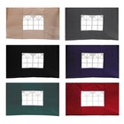 LEX 2 x Seitenteil für Pavillon Faltpavillon 1 Fenster Seitenwand Seitenteile